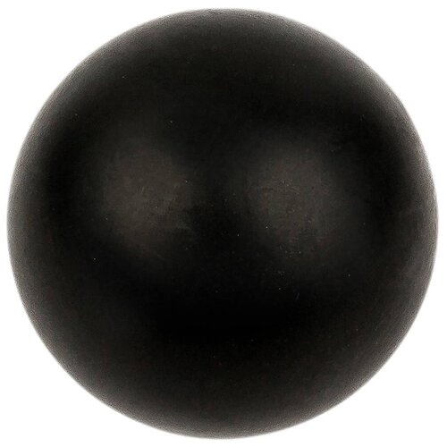 Минерал в коллекцию, шар из гагата 42 мм, размер 42х42х42 мм, вес 46 гр, месторождение Россия, Якутия