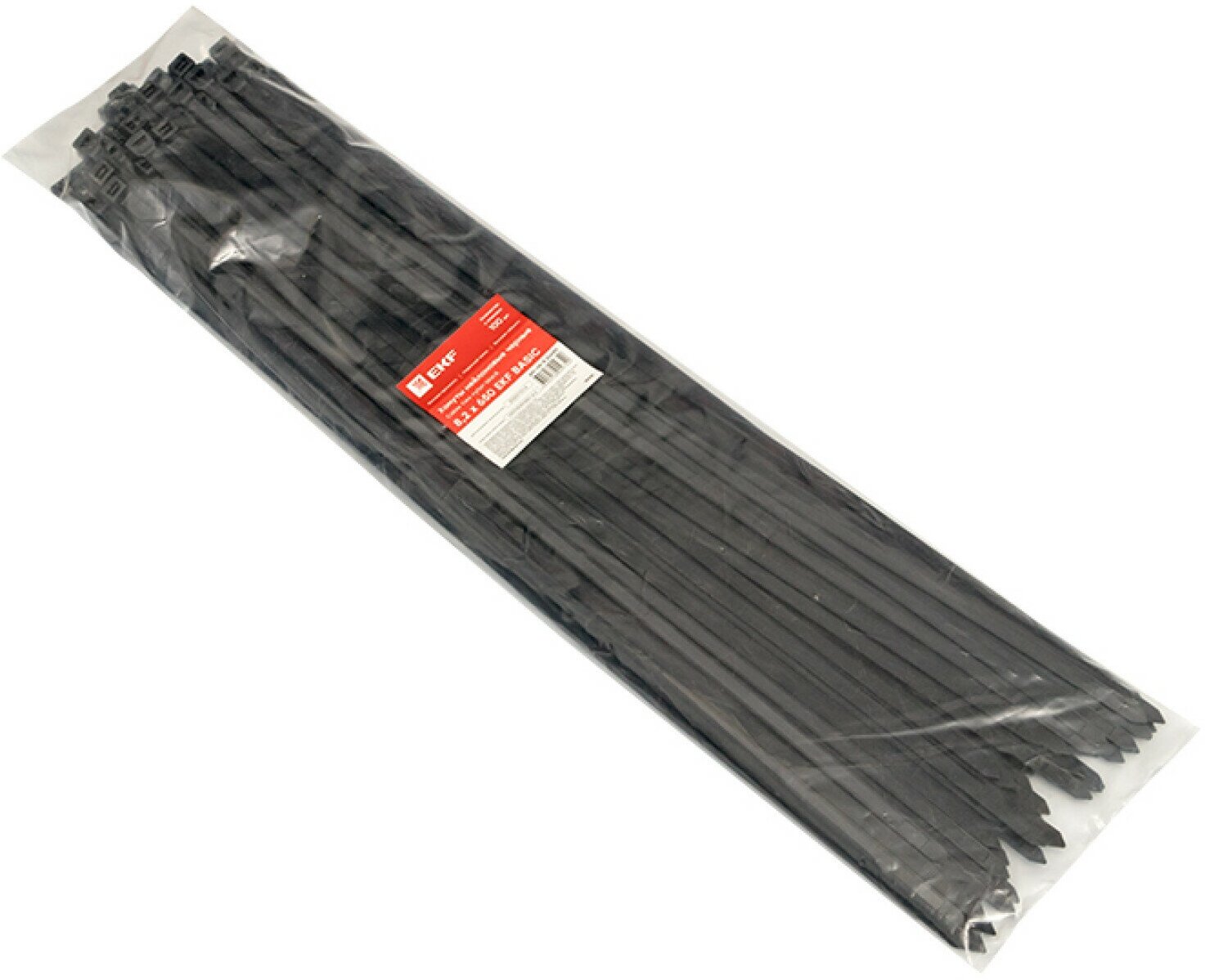 plc-cb-8.2x650 Хомут нейлоновый черный (8,2х650) (100шт.) Basic Упаковка (5 шт.) EKF - фото №7