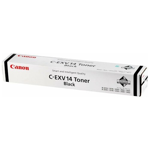 Картридж Canon C-EXV14/GPR-18 (0384B006), 8300 стр, черный тонер nv print nv cexv14 для canon ir2016 ir2018 ir2020 ir2022 1 шт