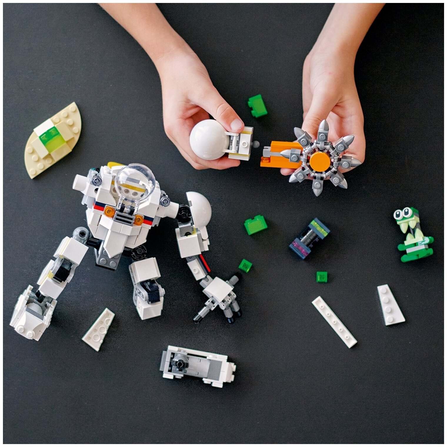 Конструктор LEGO Creator 31115 "Космический робот для горных работ", 327 деталей - фото №10