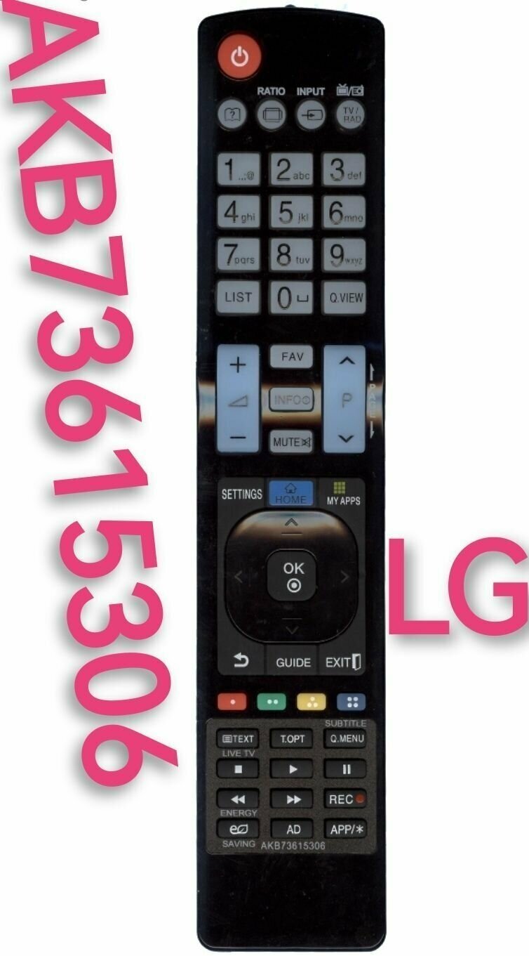 Пульт Huayu для LG akb73615306 телевизора