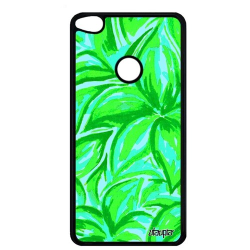 фото Чехол для huawei p8 / p9 lite 2017, "цветочный узор" фон бутон utaupia