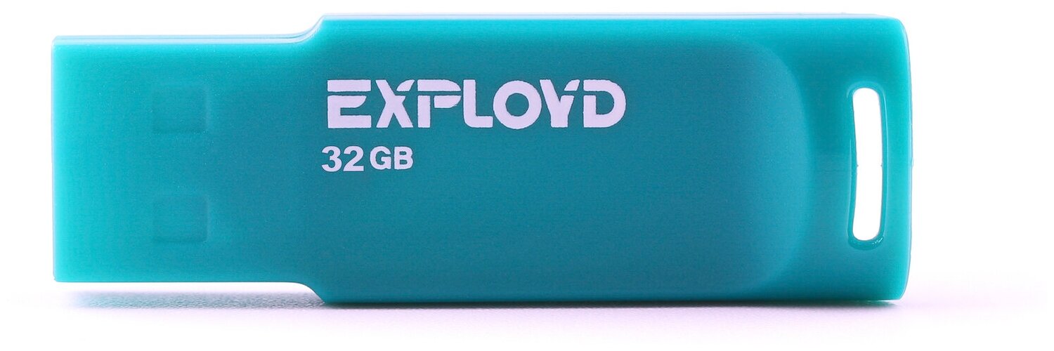 Флеш-накопитель 32Gb Exployd 560, USB 2.0, пластик, зелёный