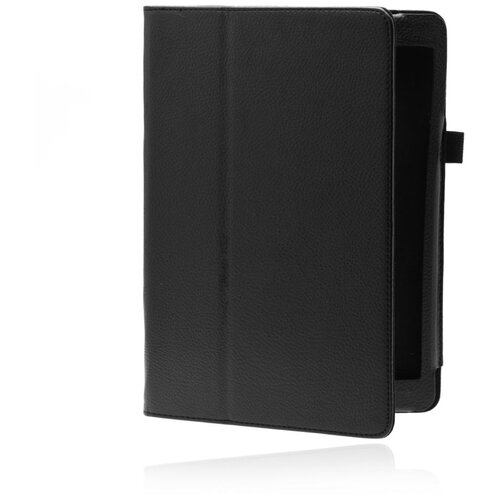 фото Кожаный чехол подставка для ipad air 2 gsmin series cl (черный)
