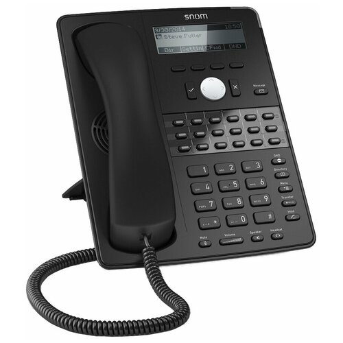 VoIP-телефон Snom D725 черный voip телефон snom d345