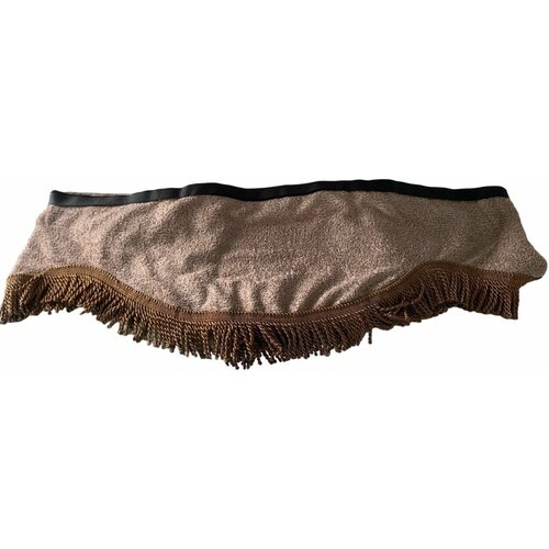 Ламбрекен лобового стекла + угол (Без Логотипа) Жаккард Бежевый