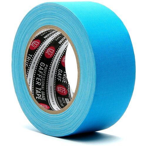 Клейкая лента DGTAPE TrueGaff - Гаффа тейп 50мм/25м - Голубой TrueGAFF50/25/FL-BL