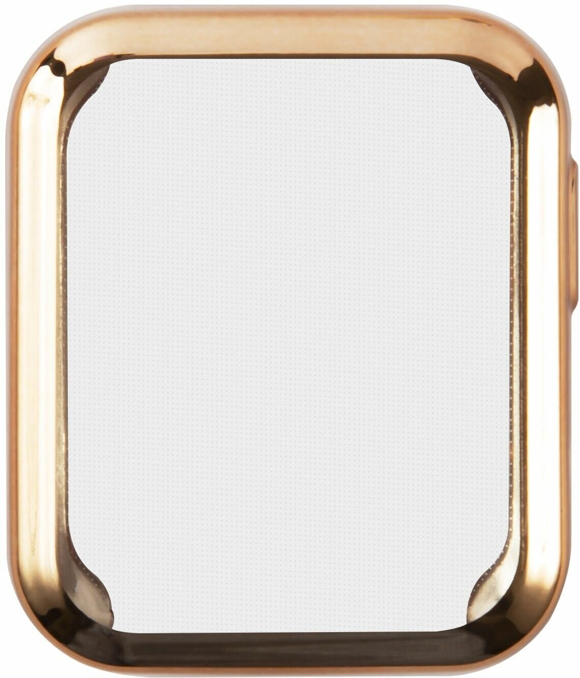 Защитное стекло с цветным бампером для Xiaomi Mi Watch Lite/Защита от царапин для смарт часов/Стекло/Защитный экран для Ксиаоми Ми вотч Лайт, золотой