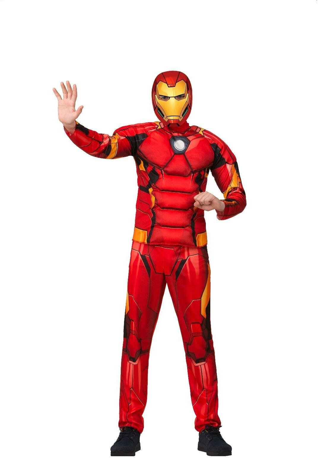 Детский карнавальный костюм «Железный человек», размер 28, рост 110 см