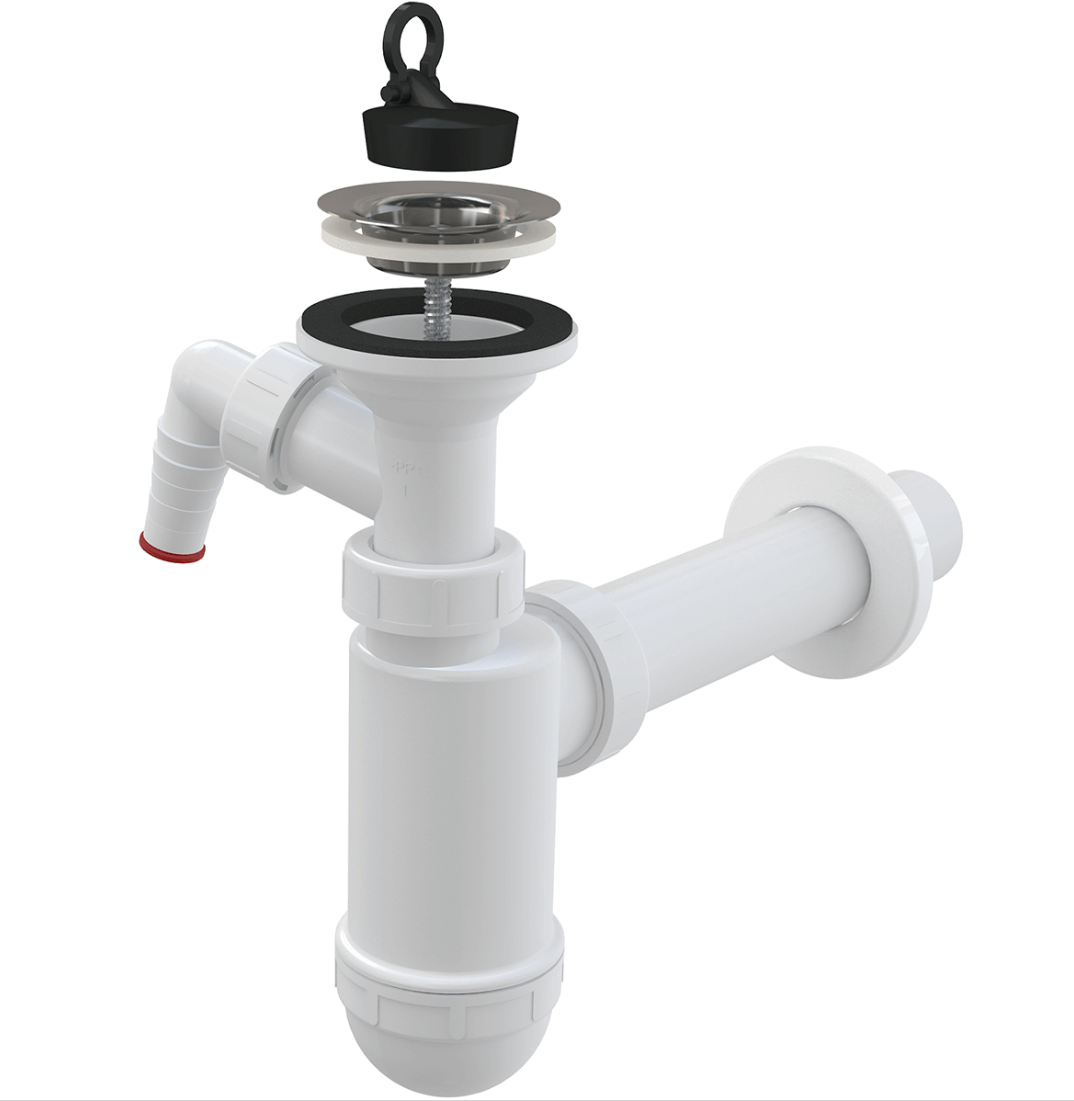 Сифон AlcaPlast A41P для раковины