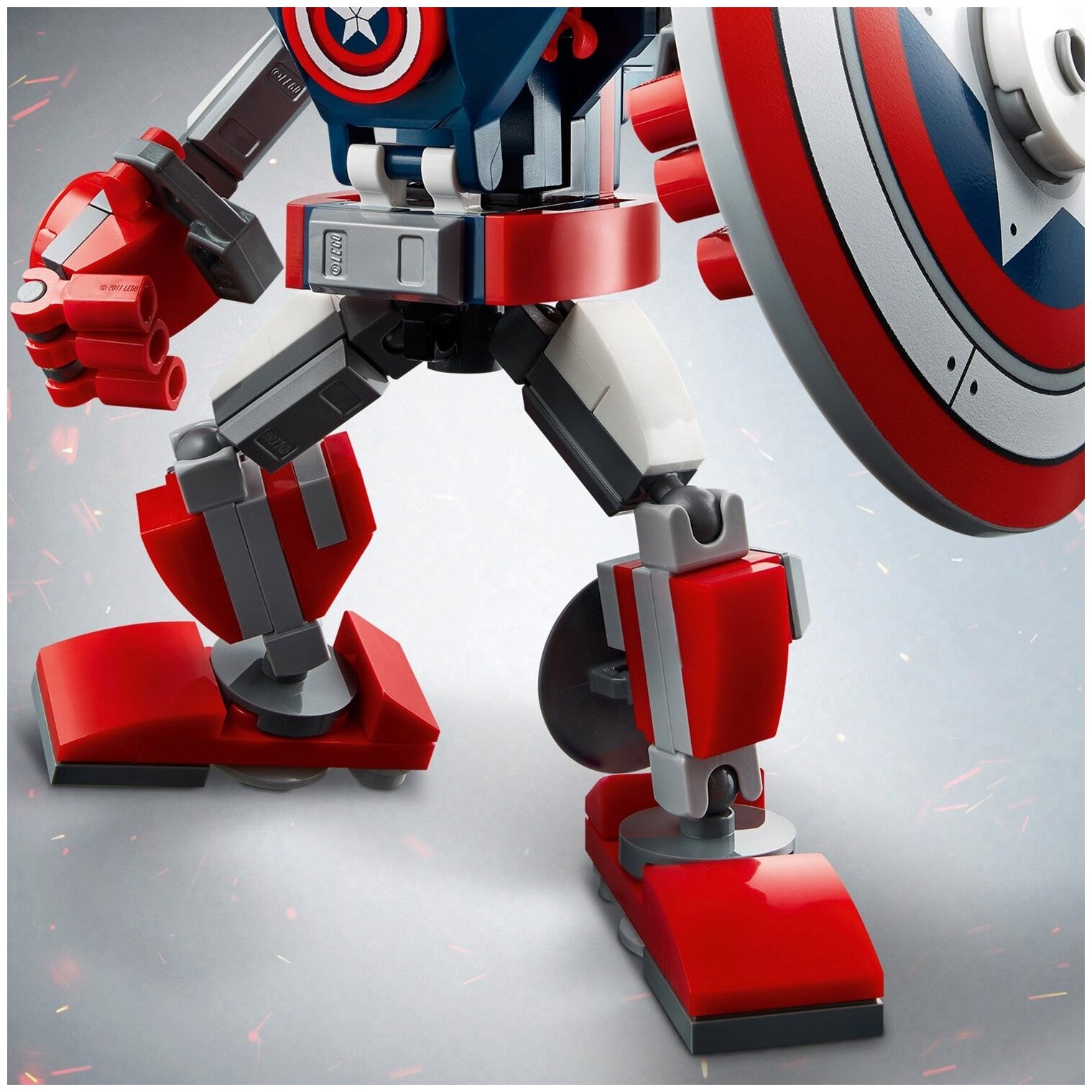 Конструктор LEGO Super Heroes Капитан Америка: Робот - фото №6