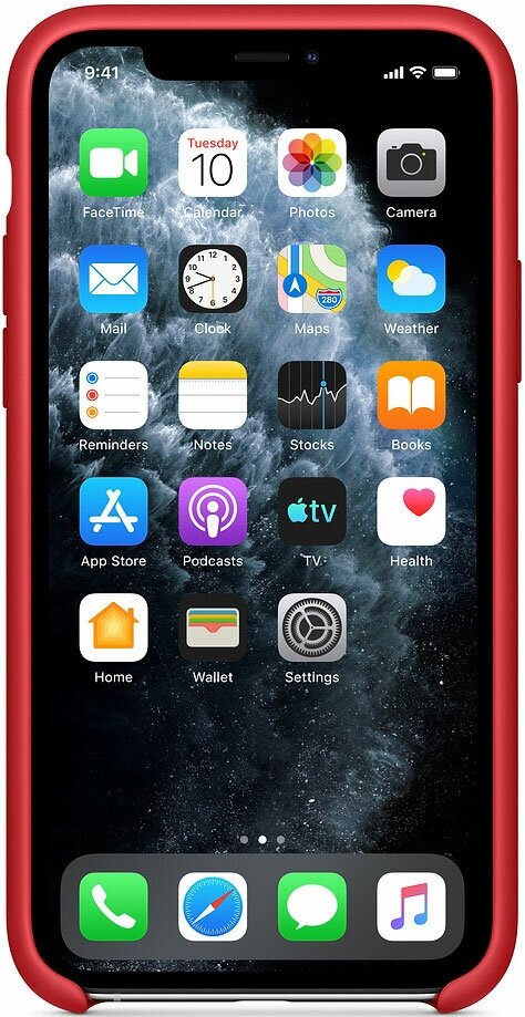 Чехол (клип-кейс) APPLE Silicone Case, для Apple iPhone 11 Pro, оранжевый [mwyq2zm/a] - фото №9