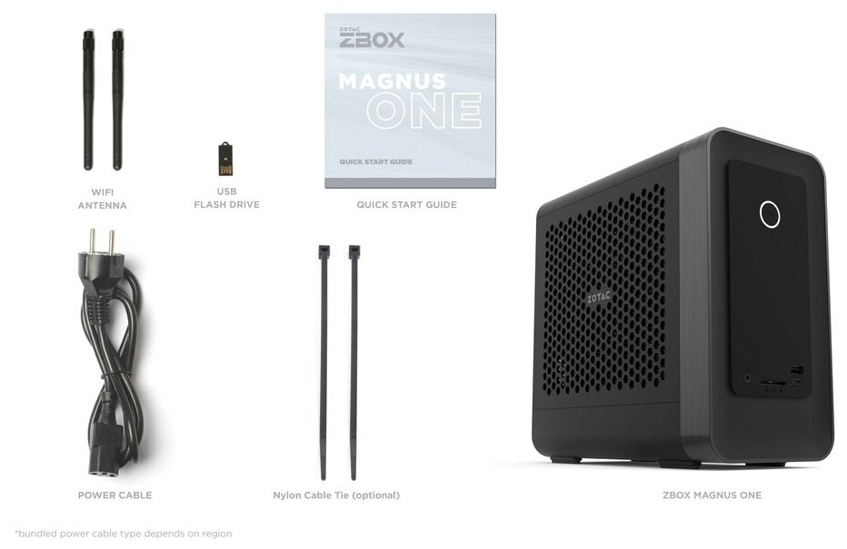 Платформа ZOTAC ZBOX-ECM53060C-BE LHR VGA, SFF, i5-10400, RTX3060 LHR, 2x DDR4 SODIMM SLOT, M.2 SSD SLOT, 2.5