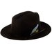 Шляпа ковбойская Bailey, утепленная, размер 57, коричневый