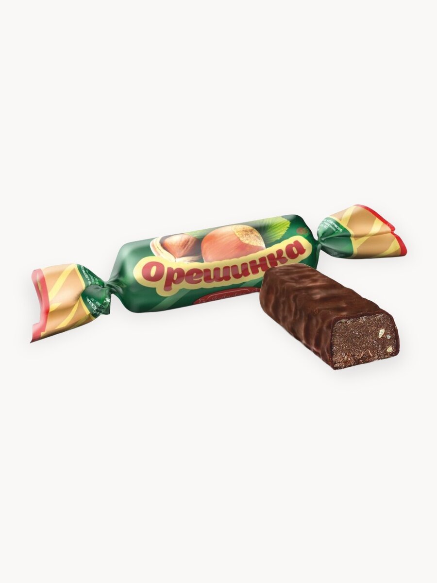 Конфеты Кондитерская фабрика Пермская "Орешинка" удлиненная форма, 1кг