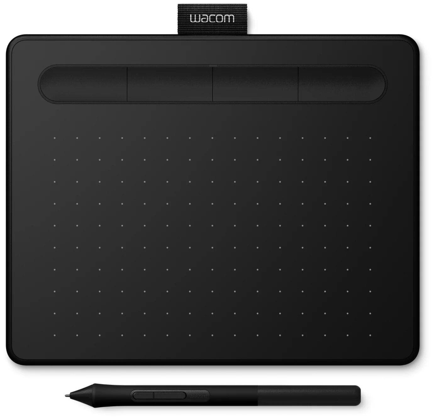 Планшет графический WACOM Intuos S CTL-4100K-N 2540LPI 4096 уровней (А6) 152×95 USB черный