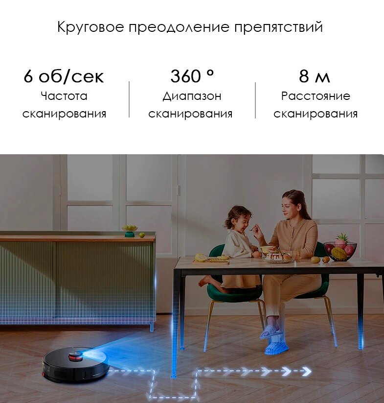 Робот-пылесос Lydsto R1 Robot Vacuum Cleaner