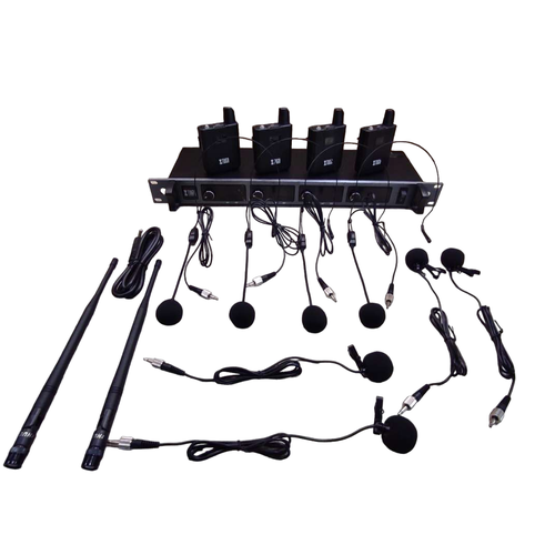 Радиосистема XTUGA UHF с 4x2 микрофонами 100м 1978000₽