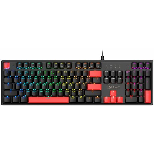 Клавиатура Bloody S510N черныйкрасный 513900₽