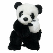 Мягкая игрушка Maxitoys реалистичная панда с детенышем ML-SO-130222-25-20