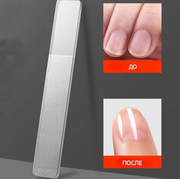 Профессиональная стеклянная Нано пилка для ногтей/Баф для ногтей/Полировочная с эффектом прозрачного лака/Пилочка для маникюра и педикюра