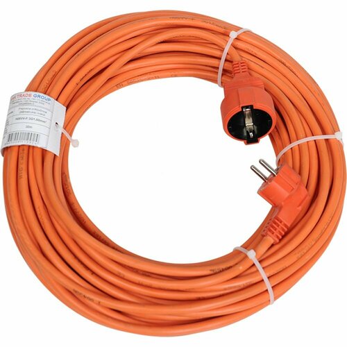 Силовой удлинитель MTG с муфтой 30м 3x1,00мм2 21155