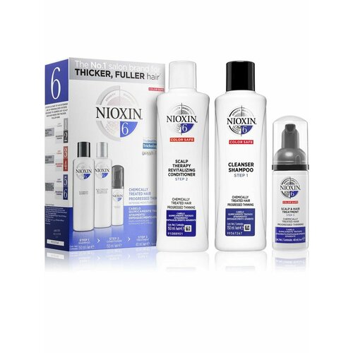 NIOXIN System 6 - Набор Система 6 XXL 300 мл +300 мл + 100 мл