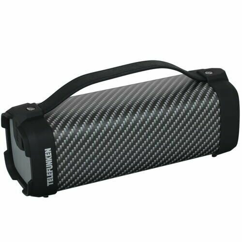 Портативная колонка Telefunken TF-PS1241B серый 12 Вт Bluetooth AUX 1500 мАч время работы - до 10 ч 295200₽