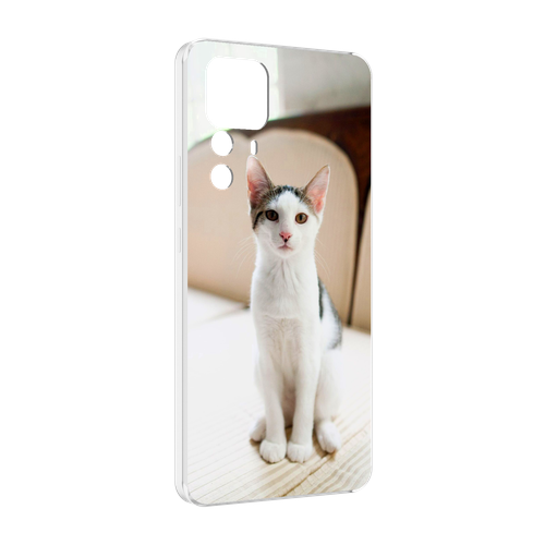 Чехол MyPads порода кошка эгейская для Xiaomi 12T Pro задняя-панель-накладка-бампер