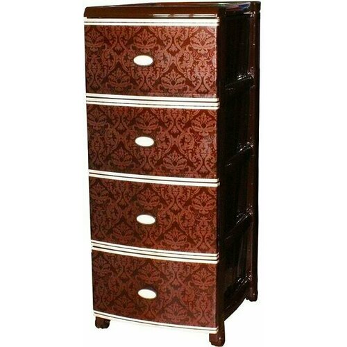 Комод Барокко Шоколадный1 17024 Ар-пласт 3900₽