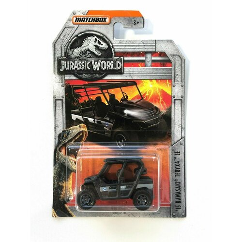 Машинка MATCHBOX Jurassic World 15 KAWASAKI TERY4X LE Mattel FMX19