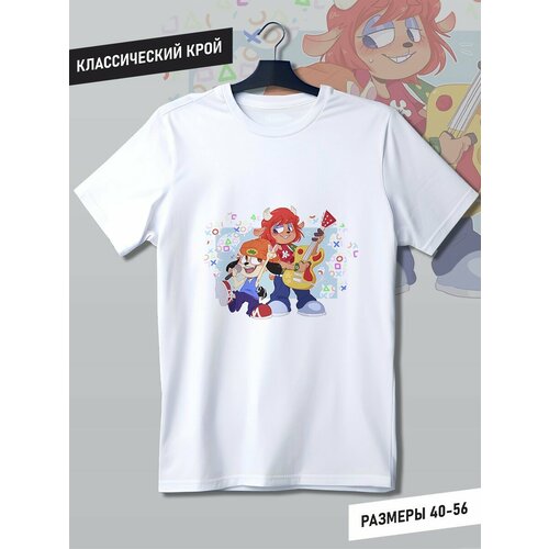 фото Футболка, размер m, белый будь на стиле