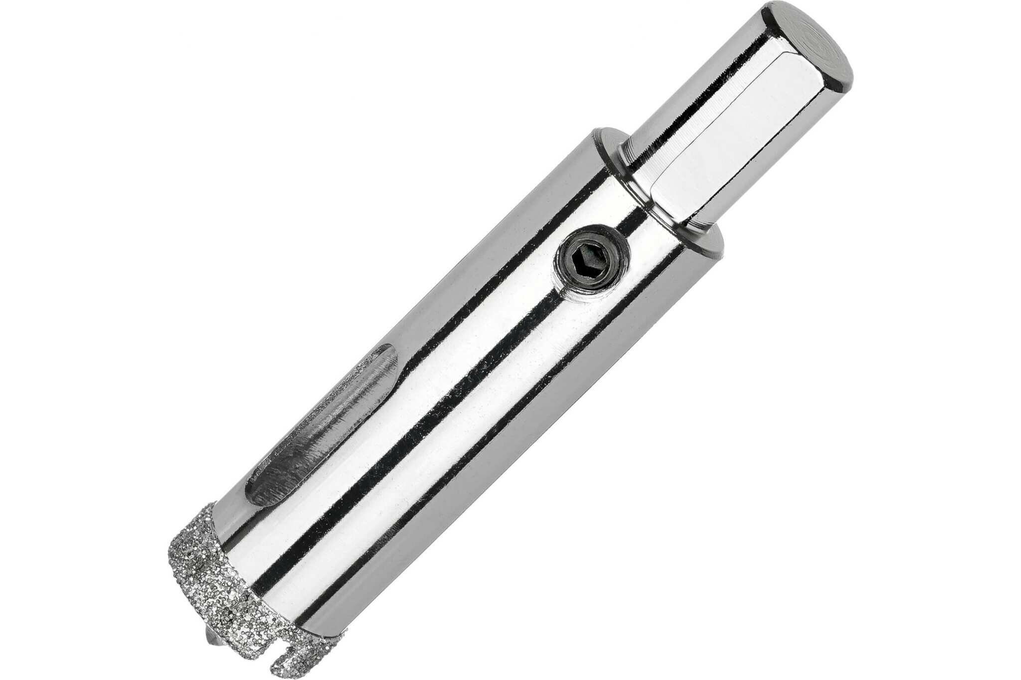 Алмазная коронка с центрирующим сверлом по керамограниту 16 мм Diamond Industrial DIDCSC016 - фото №8