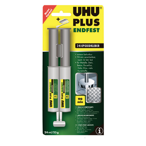 UHU Клей UHU эпоксидный двухкомпонентный сверхпрочный UHU клей карандаш 8 2г pastel uhu