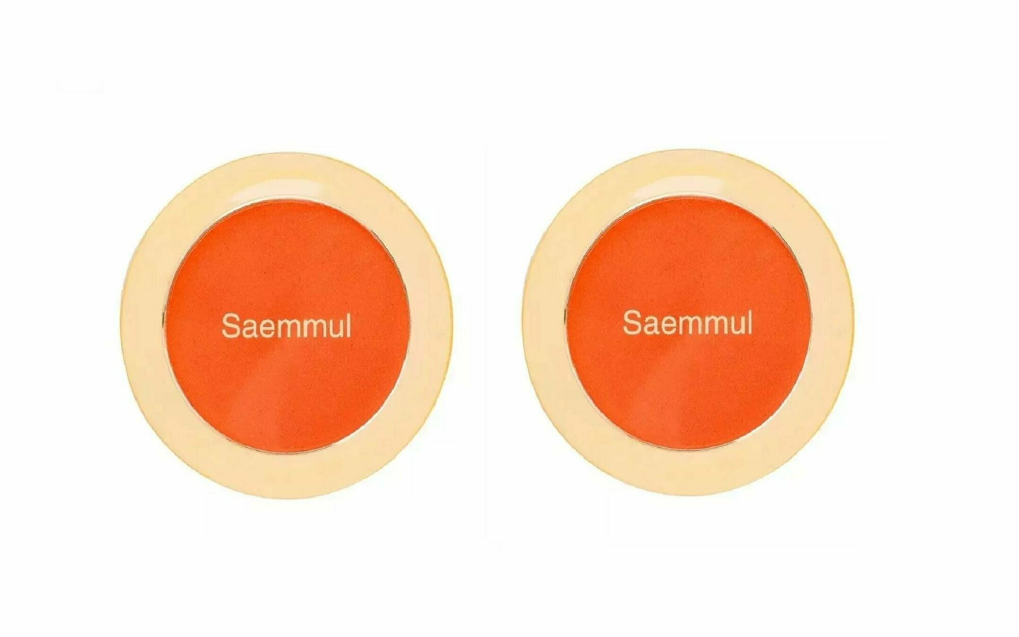 The Saem Румяна компактные Saemmul Single Blusher OR01 Mandarine Kiss, 5 гр, 2 шт