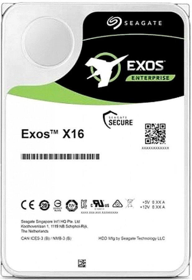 Жесткий диск SEAGATE Exos X16 , 14Тб, HDD, SATA III, 3.5" - фото №18