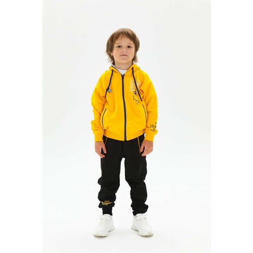 фото Костюм , размер 116, желтый, черный superkinder