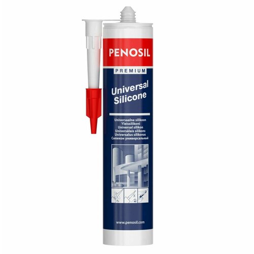 Пеносил Premium Universal Silicone Герметик белый (280мл)