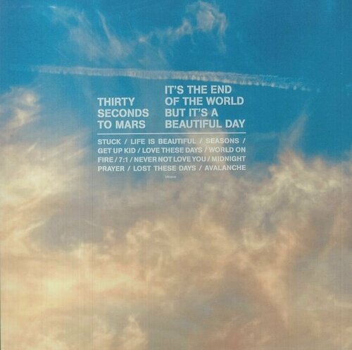 Изображение товара Thirty Seconds To Mars "Виниловая пластинка Thirty Seconds To Mars It's The End Of The World But It's A Beautiful Day"