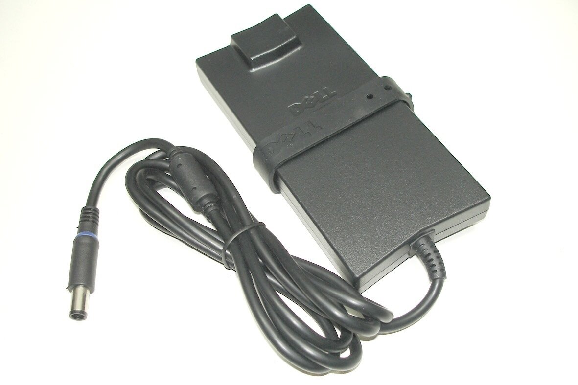 Блок питания для ноутбука Dell 7.4x5.0мм с иглой 90W (19.5V 4.62A) без сетевого кабеля (slim type)
