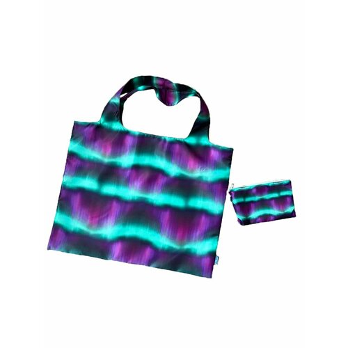 фото Сумка авоська basko, голубой, фуксия