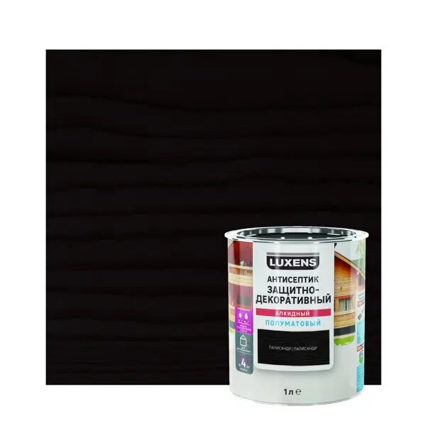 фото Антисептик Luxens полуматовый палисандр 1 л