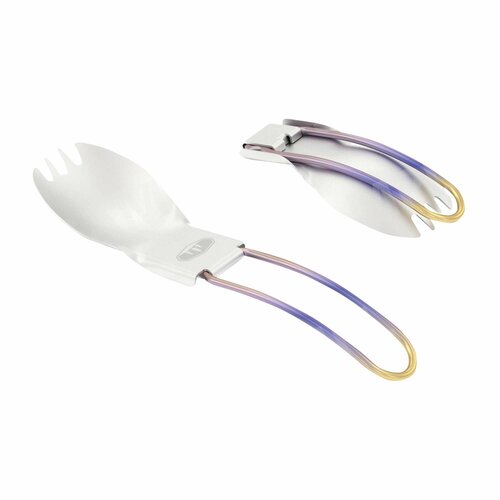 Походная посуда GSI Outdoors Folding Spork Glacier походная посуда gsi outdoors guidecast 10 inch skillet