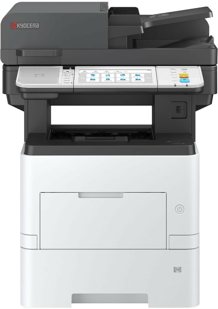 МФУ Kyocera ECOSYS MA4500ifx P/C/S/F, ч/б лазерный, A4, 45 стр/мин, 1200x1200 dpi, 1 Гб, USB 2.0, Network, HyPAS, лоток 500 л, Duplex, авто