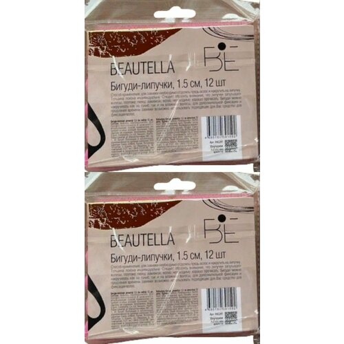BEAUTELLA Бигуди-липучки d 15см 12шт 2 уп 904₽