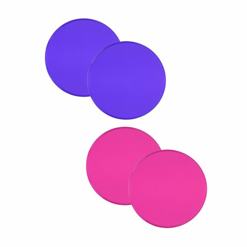 SILAPRO Фитнес-диски для скольжения 2шт d175см EVA ABS 2 цвета 423₽