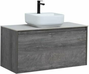 фото Комплект мебели для ванной Aquanet Nova Lite 90 (1 ящик)