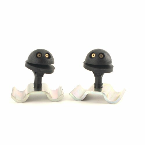 Жиклер форсунка распылитель омывателя стеклоомывателя 2 сопла лобового ветрового стекла комплект 2шт ВАЗ-2123 Нива Шевроле Тревел Урбан Бронто Лада Гранта Приора Калина ОКА Датсун 686₽