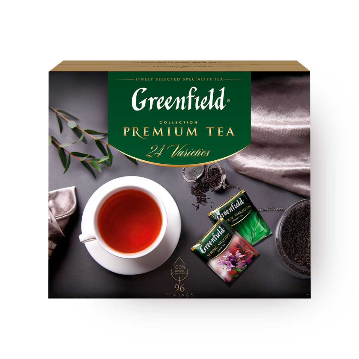 Набор чая Tea Collection Greenfield Premium 24 вида в пакетиках