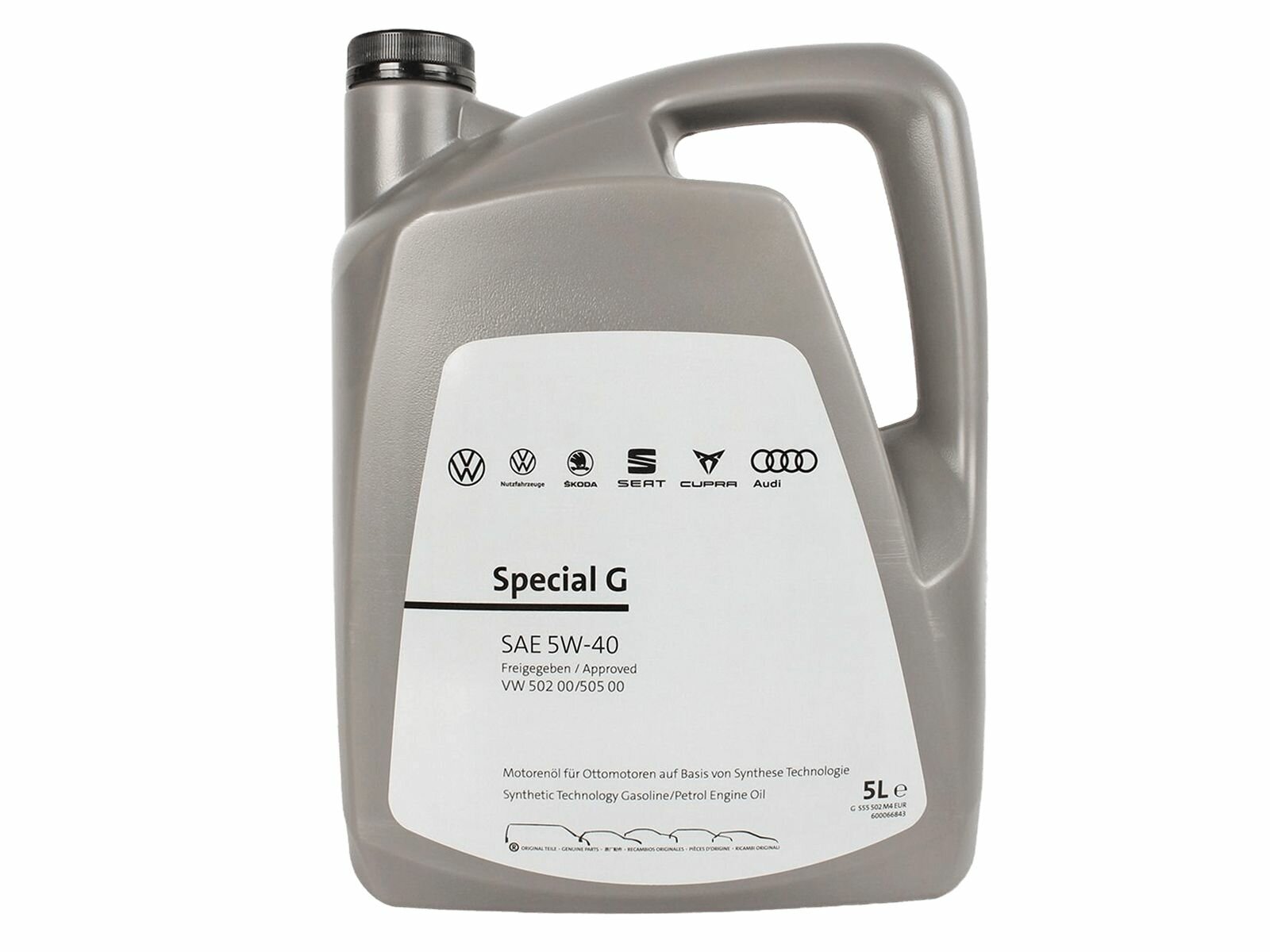 Масло моторное VAG 5W40 5л GS55502M4
